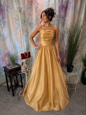 mori lee gold prom dress Mori Lee Prom (48034) Spring 2023 main image 1